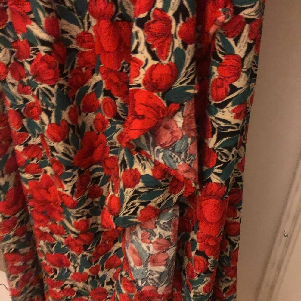 "Episode" Maxi Ruffled Slit, Off Shoulder Dress! - Picture 2 of 3